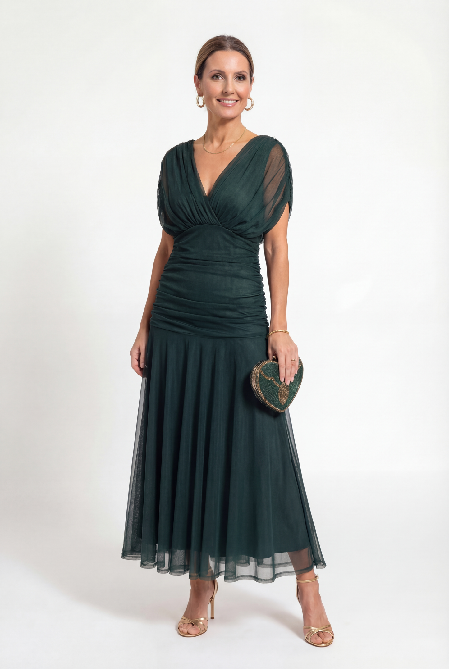 Off-Shoulder Floral Maxi Dress