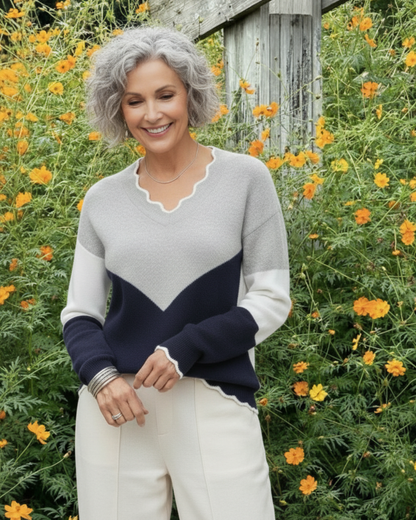 Clara Scallop Sweater