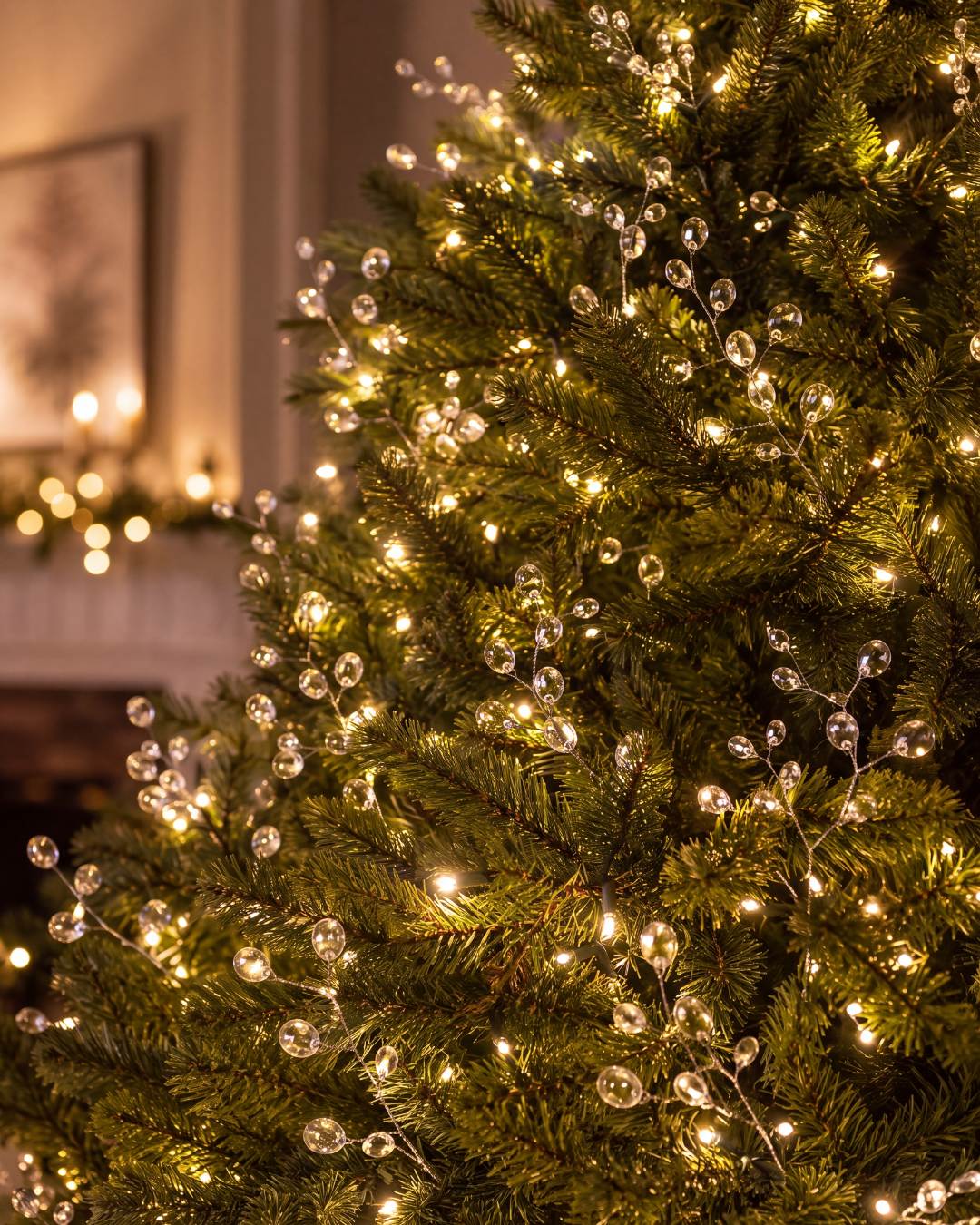 Crystal Drop Christmas Tree Branches