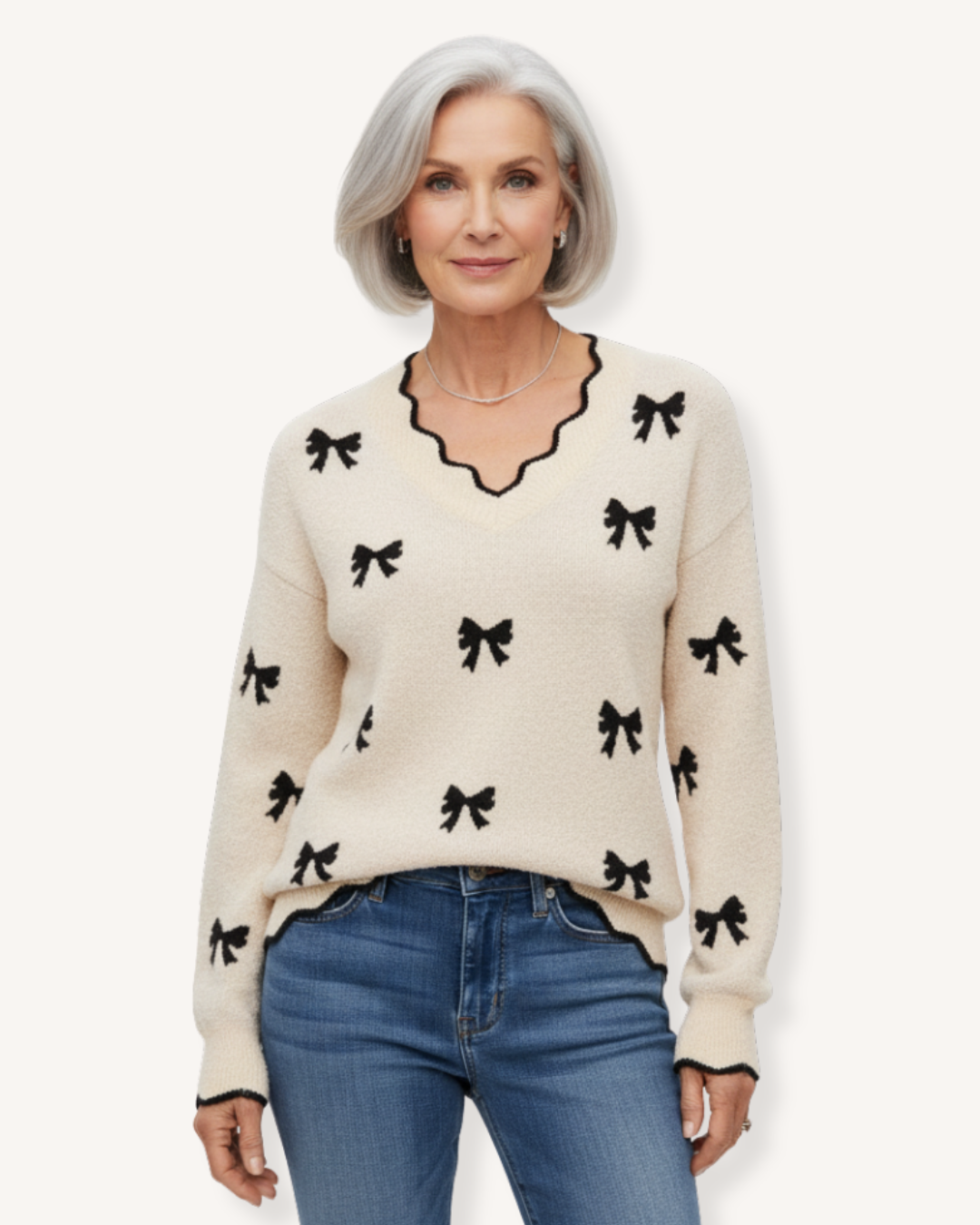 Clara Scallop Sweater