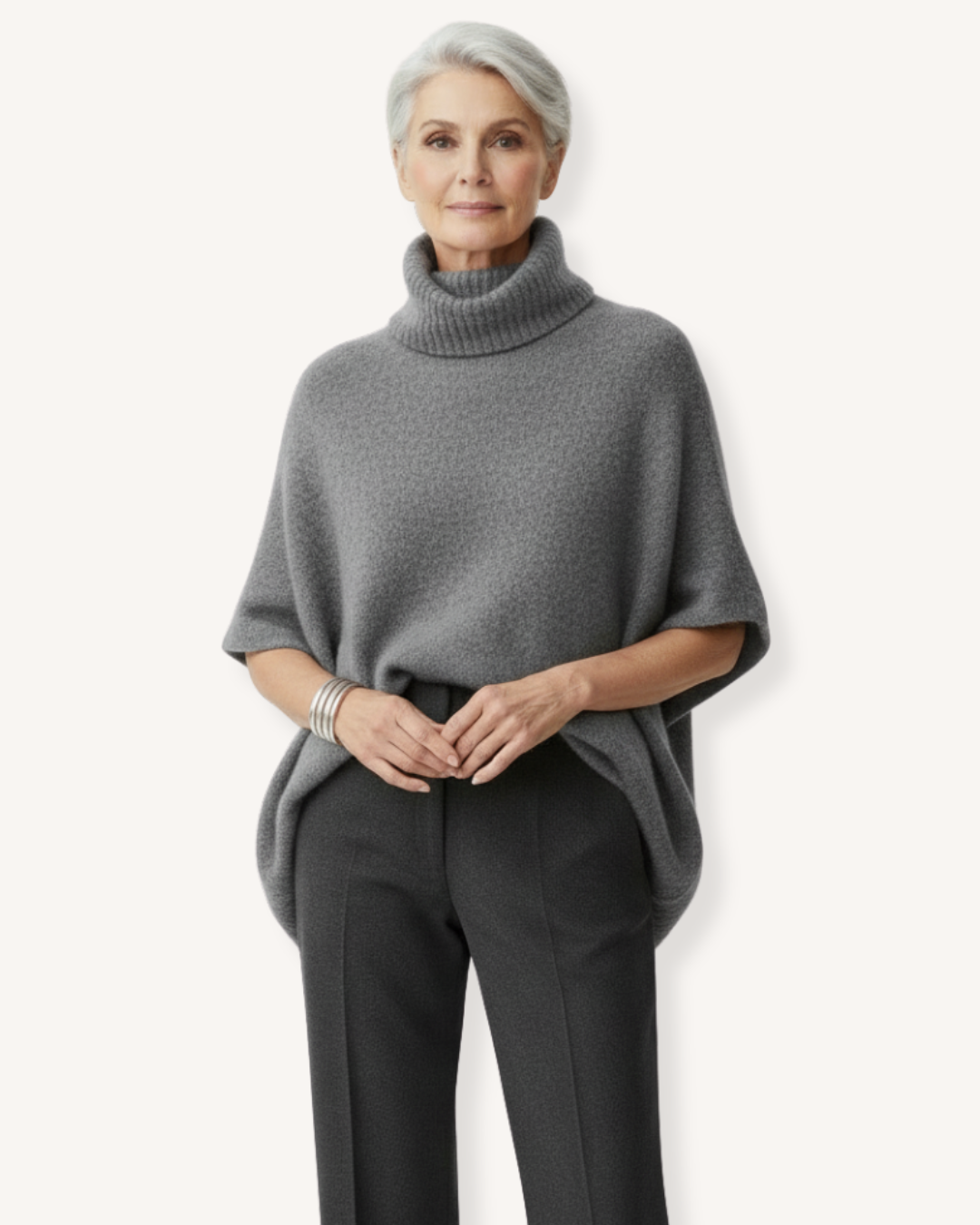 Elena Poncho Sweater