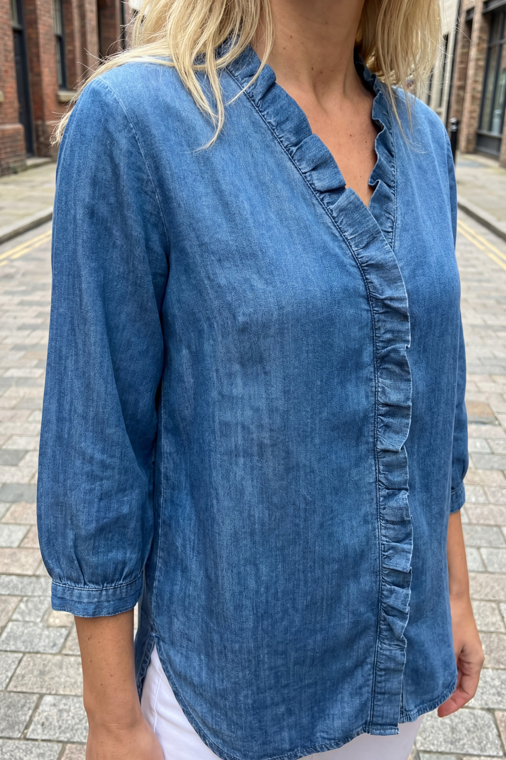 Denim Blouse